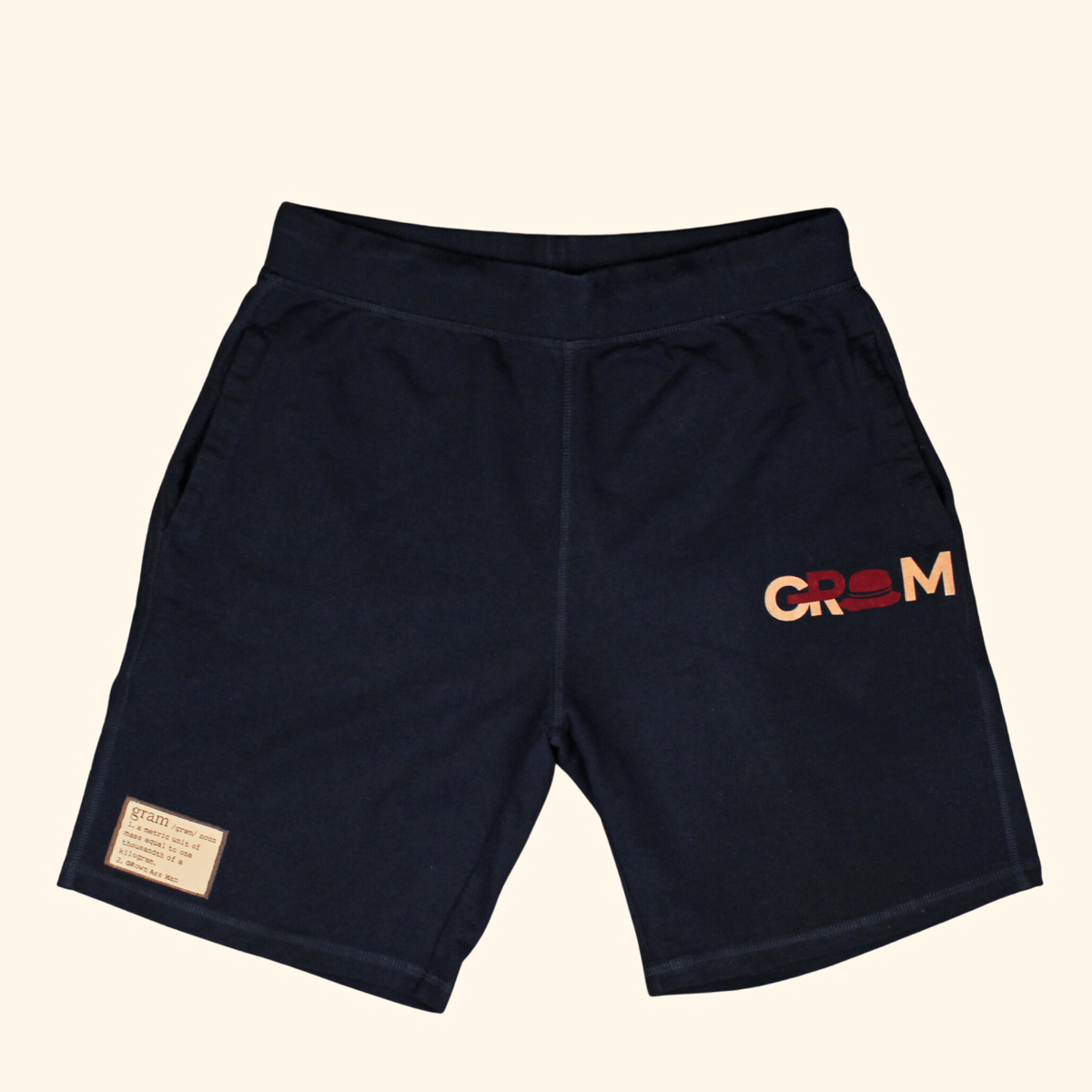 GRAM French Terry Shorts - Navy Blue
