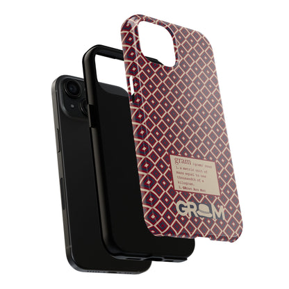 GRAM Print Phone Case