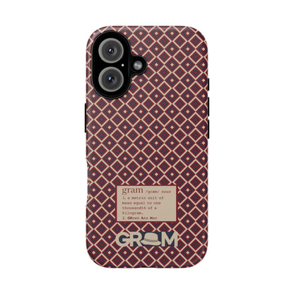 GRAM Print Phone Case