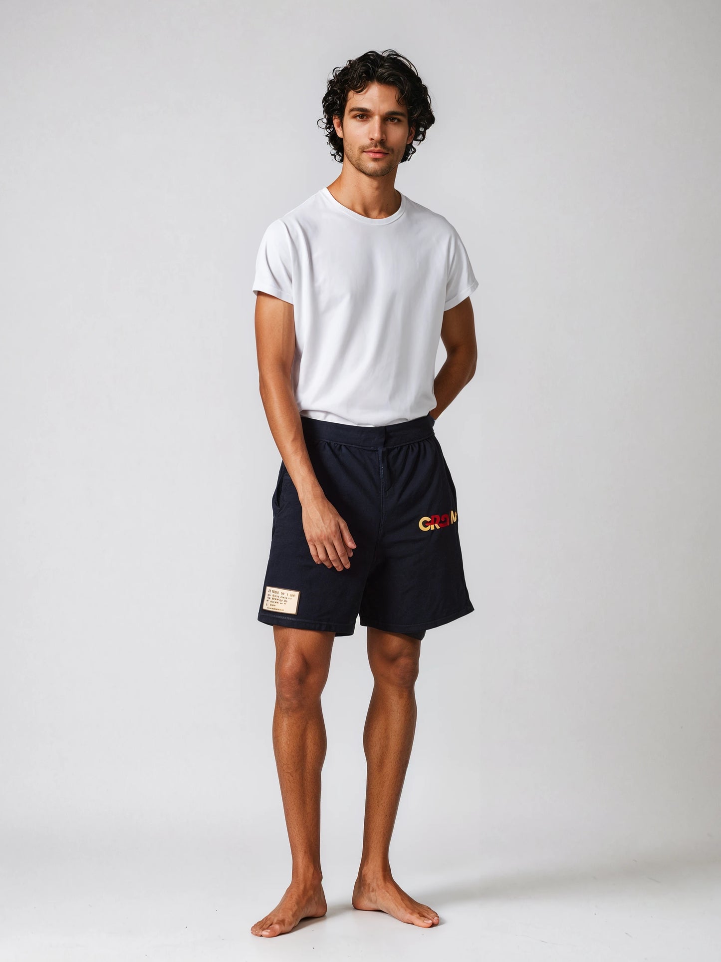 GRAM French Terry Shorts - Navy Blue