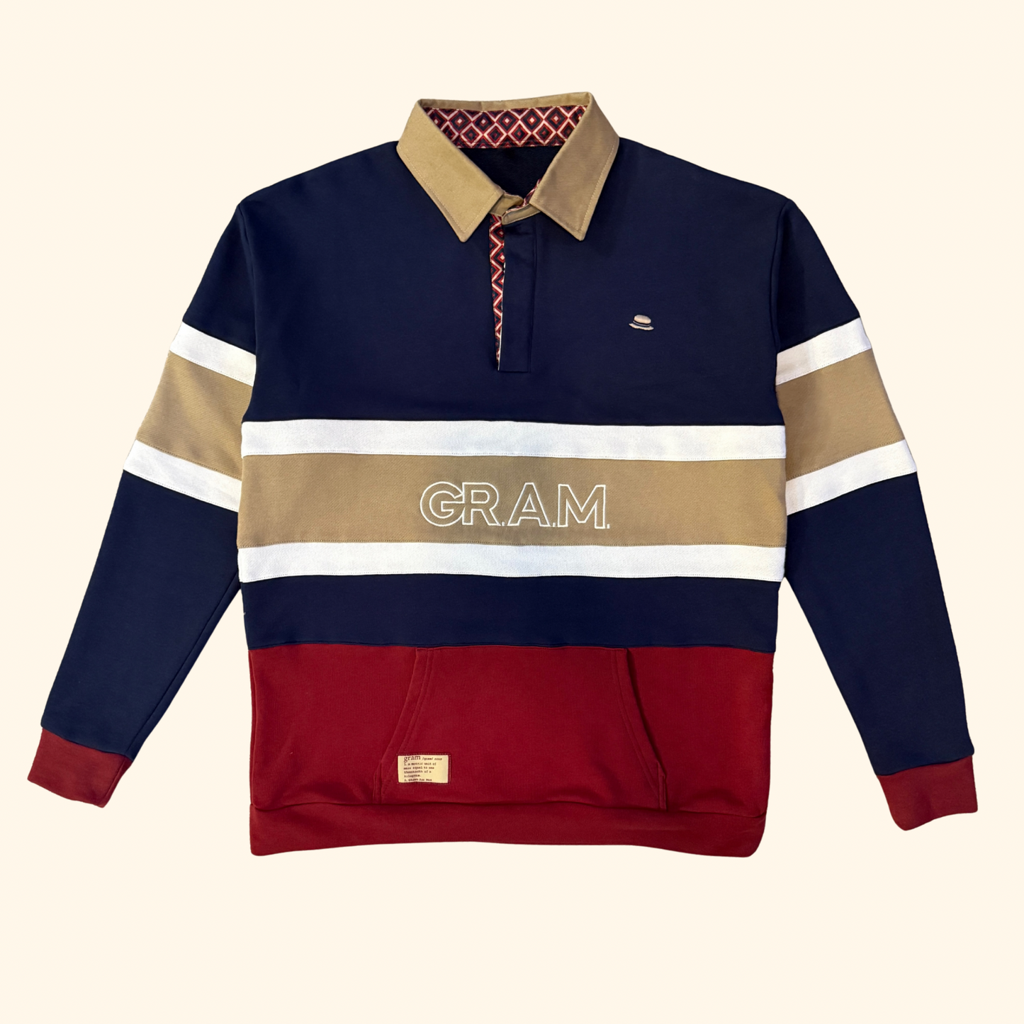 GRAM Rugby Shirt - Navy