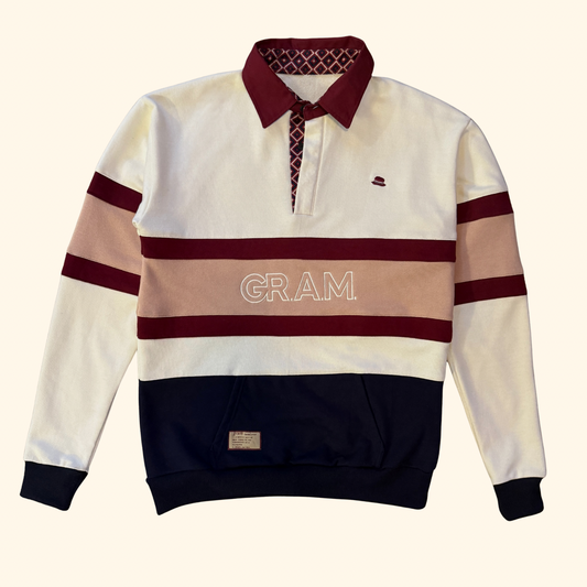 GRAM Rugby Shirt - Cream (PRESALE)