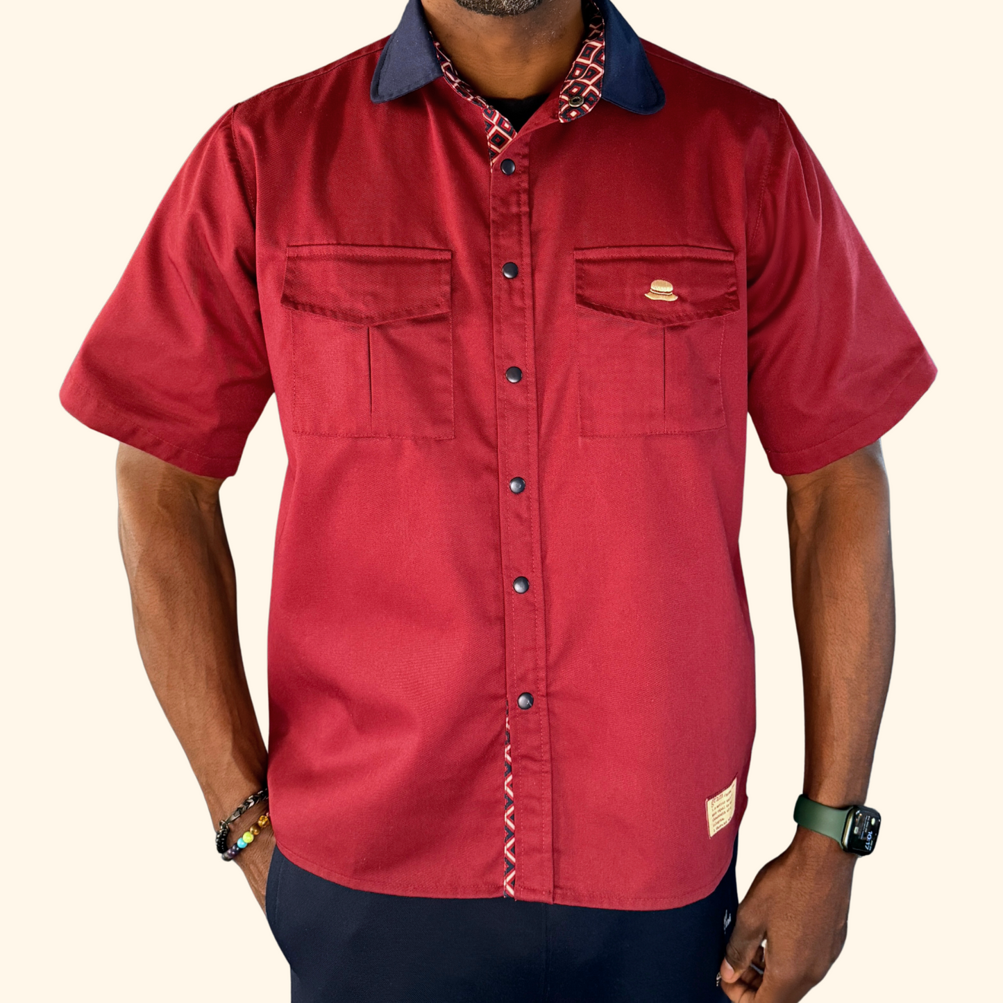 GRAM Shooters Shirt - Burgundy
