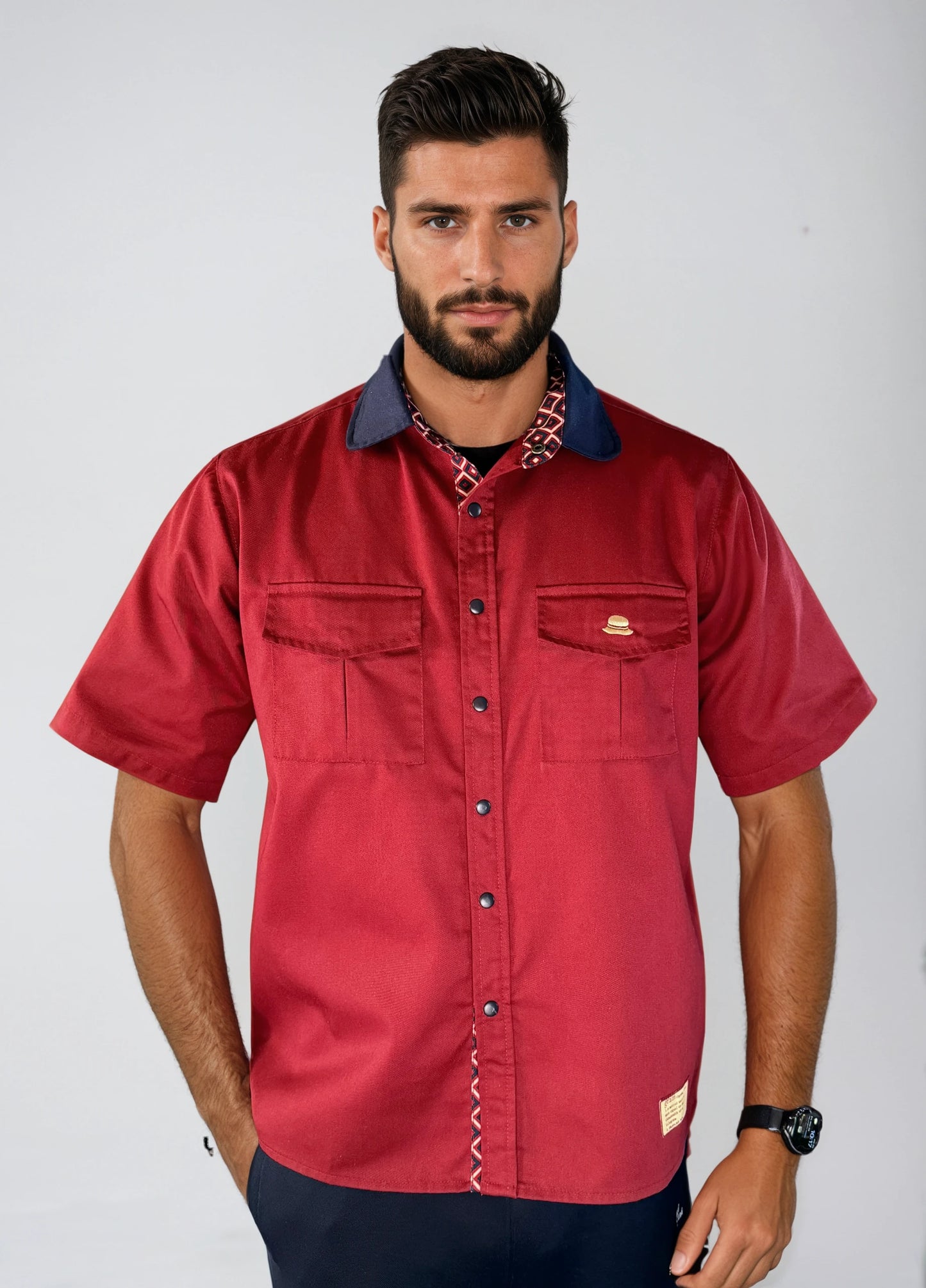 GRAM Shooters Shirt - Burgundy