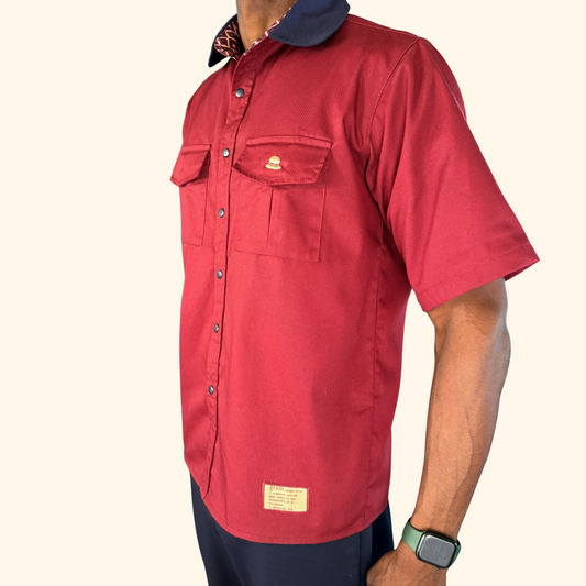 GRAM Shooters Shirt - Burgundy