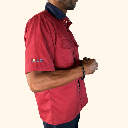GRAM Shooters Shirt - Burgundy