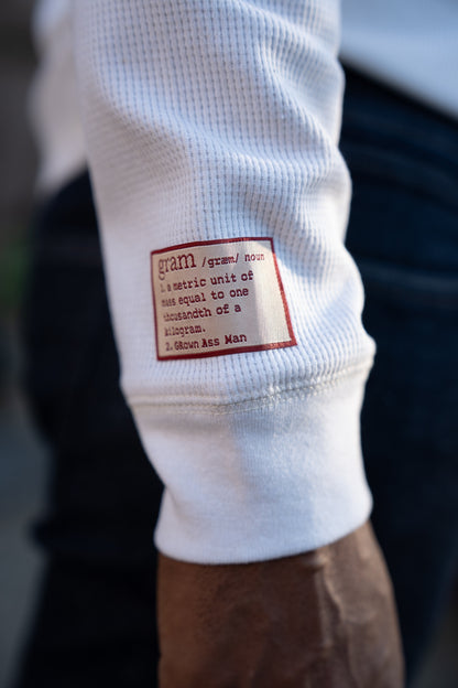 GRAM Henley Thermal - Cream