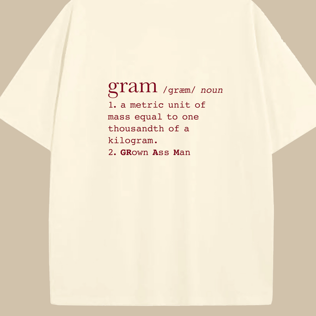 GRAM Leisure Tee