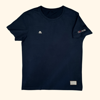 GRAM Soft Pima T-shirt - Navy Blue