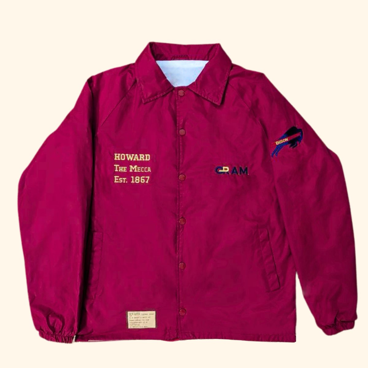Howard GRAM Coaches Jacket