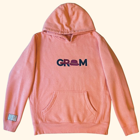 GRAM Organic Cotton Heavyweight Hoodie - Salmon